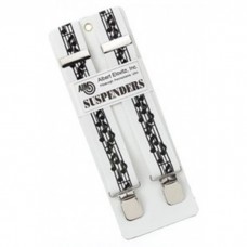 4-hook suspenders with musical notes on sheet music