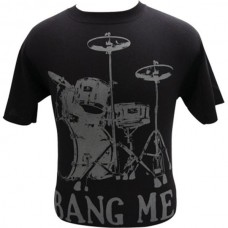 T-shirt for drummer, BANG ME, Size M
