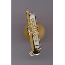 Pin with Trumpet 